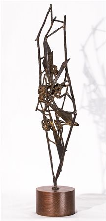LUCIANO MINGUZZI (1911-2004) Le luci nel bosco, 1960 Scultura in bronzo su...