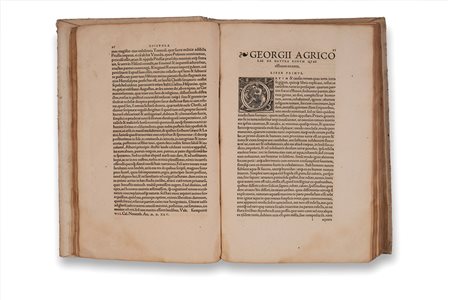 AGRICOLA, Georg (1494-1555). De ortu et causis subterraneorum Lib. V. De...