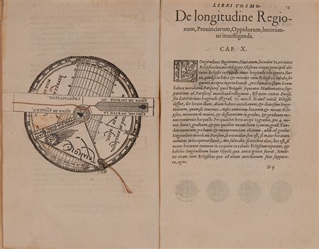 APPIANO, Pietro (1495-1552). Cosmographia, per Gemmam Frisium. Parigi:...