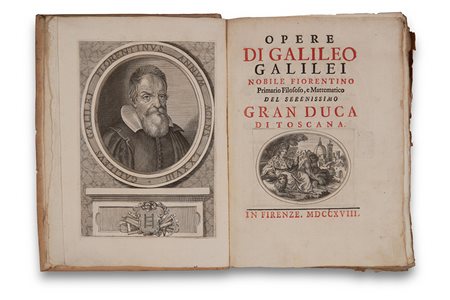 GALILEI, Galileo (1564-1642). Opere. Firenze: Gaetano Tartini and Santi...