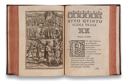 GUARINI, Battista (1538-1612). Il Pastor Fido, tragicommedia pastorale....