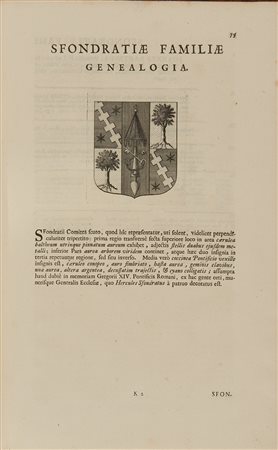 IMHOF, Jacob Wilhelm (1651-1728). Genealogiae viginti illustriium in Italia...