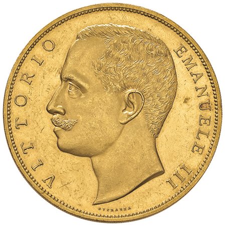 REGNO D'ITALIA. Vittorio Emanuele III (1900-1946). 100 lire 1903. Pagani 638....
