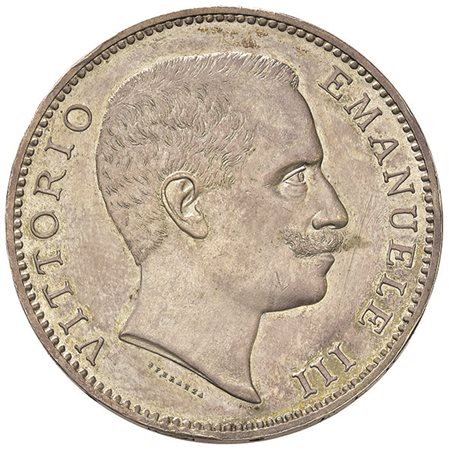 REGNO D'ITALIA. Vittorio Emanuele III (1900-1946). 5 lire 1901. Pagani 706....