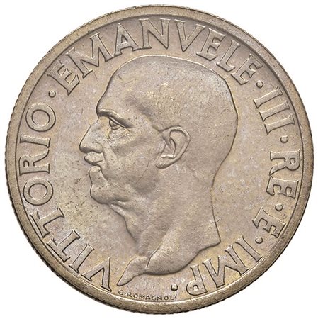 REGNO D'ITALIA. Vittorio Emanuele III (1900-1946). Lira 1937. Pagani 790....