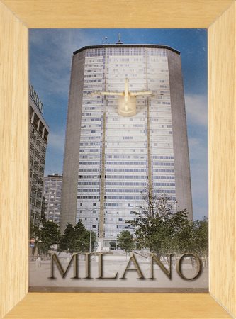FRANCESCO DE MOLFETTA (1979) Pericolo - Pirellone, 2004 Tecnica mista e...