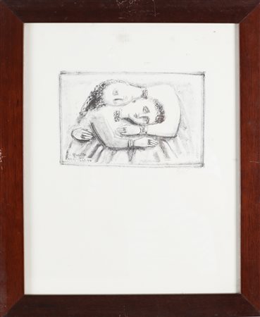 CAMPIGLI MASSIMO (1895 - 1971) Giuditta. 1944. Litografia. Cm 33,00 x 43,00....