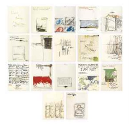 Mario Schifano (1934-1998) e Frank O’Hara (1926-1966) Words and Drawings of...