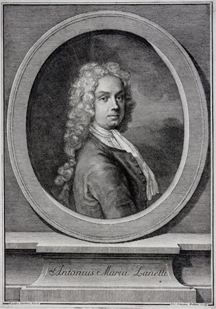 Luca Carlevarijs,&nbsp;Cortile del Palazzo Ducale.1703. Acquaforte. mm...