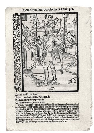 Albrecht Dürer,&nbsp;Il corvo pazzo. De differentibus bene facere cum statim...
