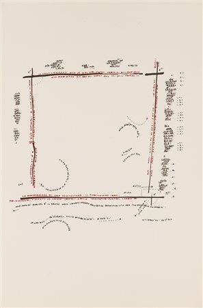 VINCENZO ACCAME (1932)Serigrafia, 1979Tecnica serigrafica su cartoncinocm...