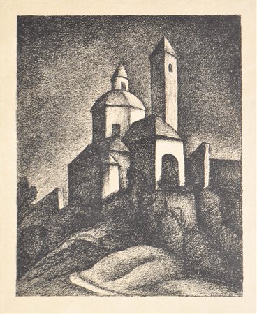 Alexander Kanoldt (Karlsruhe 1881 – Berlin/Berlino 1939) Hl.-Kreuz-Kirche in...