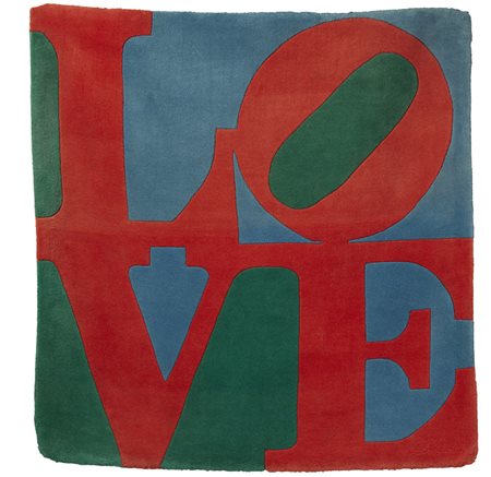 Robert Indiana (New Castle 1928)"Classic Love" tappetocm...
