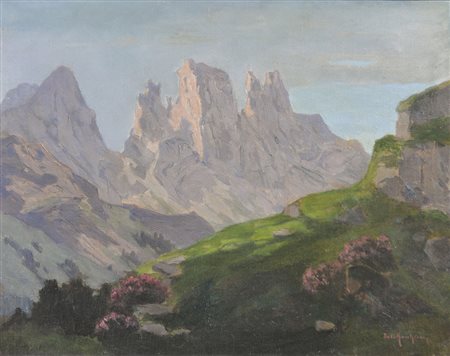 Josef Marchesani (Gries-Bozen/Bolzano 1866 – Innsbruck 1956) Palagruppe in...