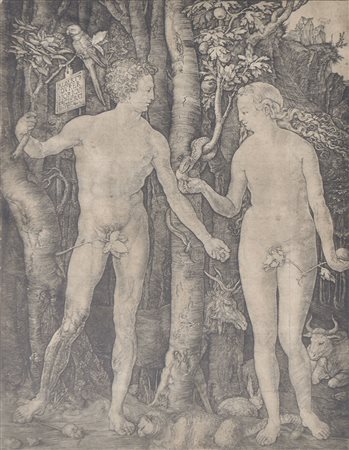 Albrecht Dürer (Nürnberg/Norinberga 1471 – 1528) Adam und Eva,...