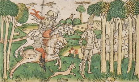 Anton Koberger (Nürnberg/Norinberga 1440 – 1513) Absaloms Tod,...