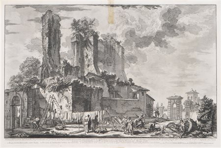 Giovanni Battista Piranesi Veduta dell’avanzo del Castello..., 1753;che...