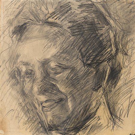 Umberto Boccioni (Reggio Calabria 1882 - Verona 1916)"Studio per ritratto...