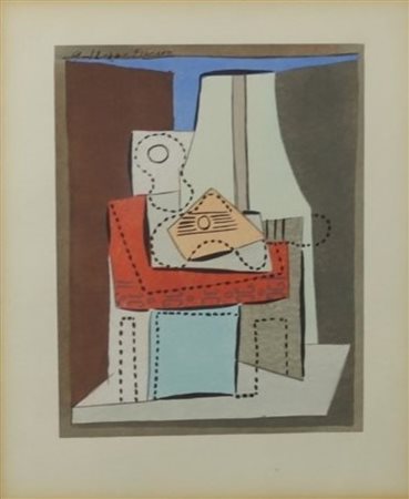 Pablo Picasso (Malaga 1881 - Mougins 1973) Composizione 1920 Dim. 27X22...