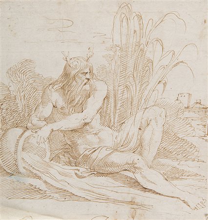 Artista della fine del secolo XVIIIAllegoria di un fiumePenna e inchiostro...