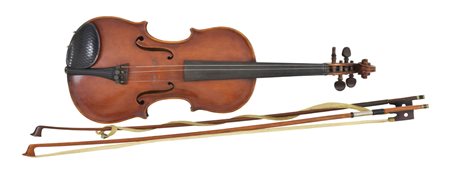 Violino completo di 2 archetti misura della cassa armonica cm 37 Germania,...