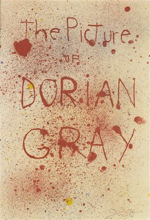 DINE JIM (n. 1935) The picture of Dorian Gray. Litografia. Cm 34,00 x 47,00....