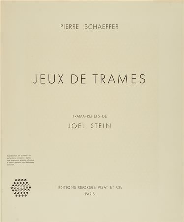 STEIN JOEL (1926 - 2012) Jeux de trames (10 fogli). 1962. Calcografia. Cm...