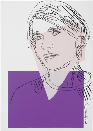 Andy Warhol, Pittsburgh 1928 - New York 1987, Self Portrait, 1978, Serigrafia...