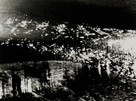 Mario Giacomelli - L’infinito - fotografia ai Sali d’argento cm. 30x40. Opera...