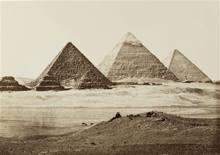 FRANCIS FRITH Le piramidi di El Geezeh - Egitto - Vedute varie lotto di 15...