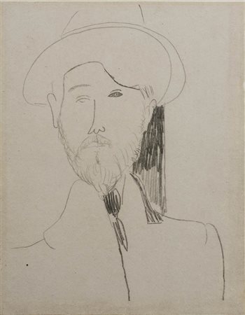 Amedeo Modigliani Livorno 1884 Parigi 1920 RITRATTO DI LEOPOLD