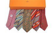Lotto di cinque cravatte