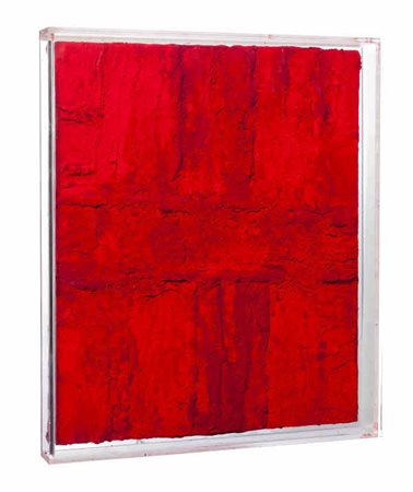 Marcello Lo Giudice - Rouge - 2010 olio e pigmento su tela cm.50x60....