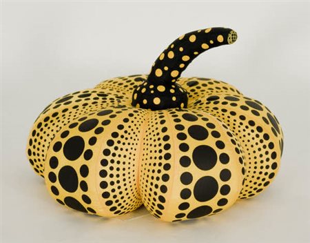 YaYoi Kusama - Pumpkin (s) - multiplo Firma sul fondo open edition cm. 26x26x16