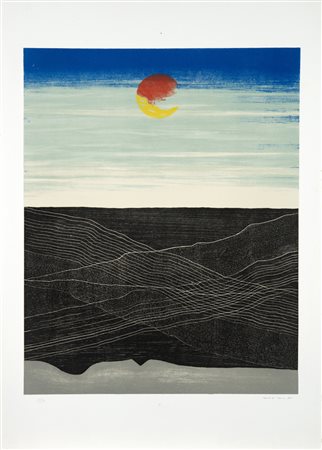 Max Ernst (Bruhl 1891 ‑ Parigi 1976) “L’air lave a l’eau” 1972, litografia a...