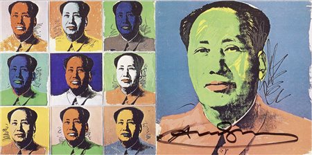 Andy Warhol Pittsburgh 1928 - New York 1987 Mao, 1972 Biglietto d'invito, cm....