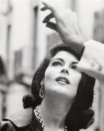 ANONIMO Ava Gardner durante le riprese del film “la sposa bella” 1960 stampa...