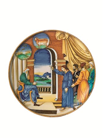 COPPAUrbino, pittore vicino a Nicola di Gabriele Sbraghe, 1526-1528...