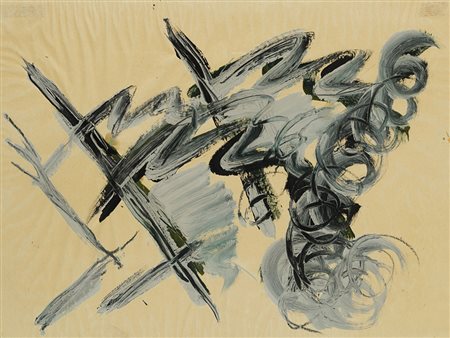 Luciano Bartolini (Fiesole 1948 - Milano 1994) - "Disegno New York" 1984...
