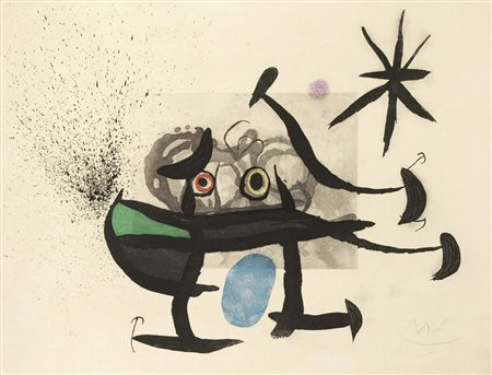 Joan Miró, Barcellona 1893 - Palma di Maiorca 1983, L'invention du regard,...