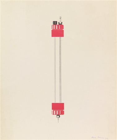 Remo Bianco, Senza titolo, 1969, litografia su carta, cm. 53x44, es. non...