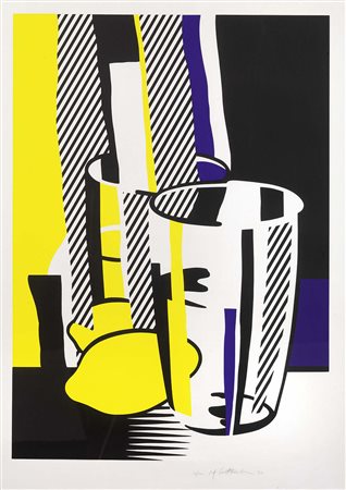 Roy Lichtenstein, New York 1923 - 1997, Before the Mirror, 1975, Litografia...