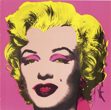 Andy Warhol, Pittsburgh 1928 - New York 1987, Marilyn, Biglietto d'invito,...