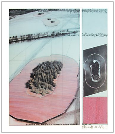 CHRISTO JAVACHEFF Grabovo (Bulgaria) 1935 Surrounded Islands (Project for...