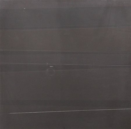 Philippe Morisson, Senza titolo, 1979, acrilico su tela, cm. 60x60, firmato e...