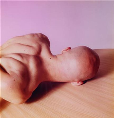 Robert Gligorov, Salto mortale, 1999, tecnica fotografica e plexiglass, cm....