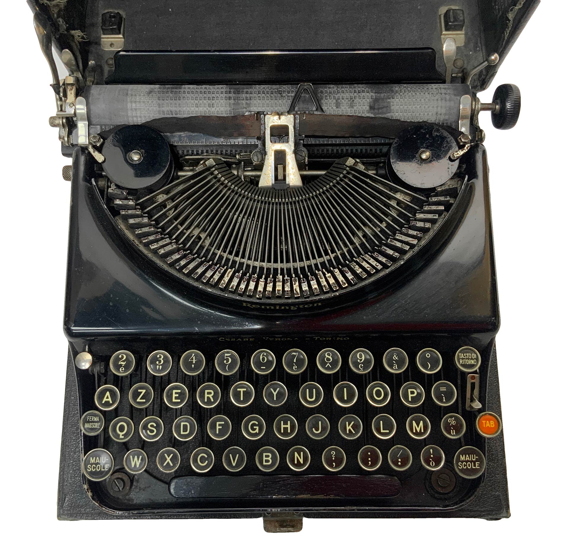 Nastro per macchina da scrivere portatile Reale su bobine gemelle cotone  vecchia scuola -  Italia
