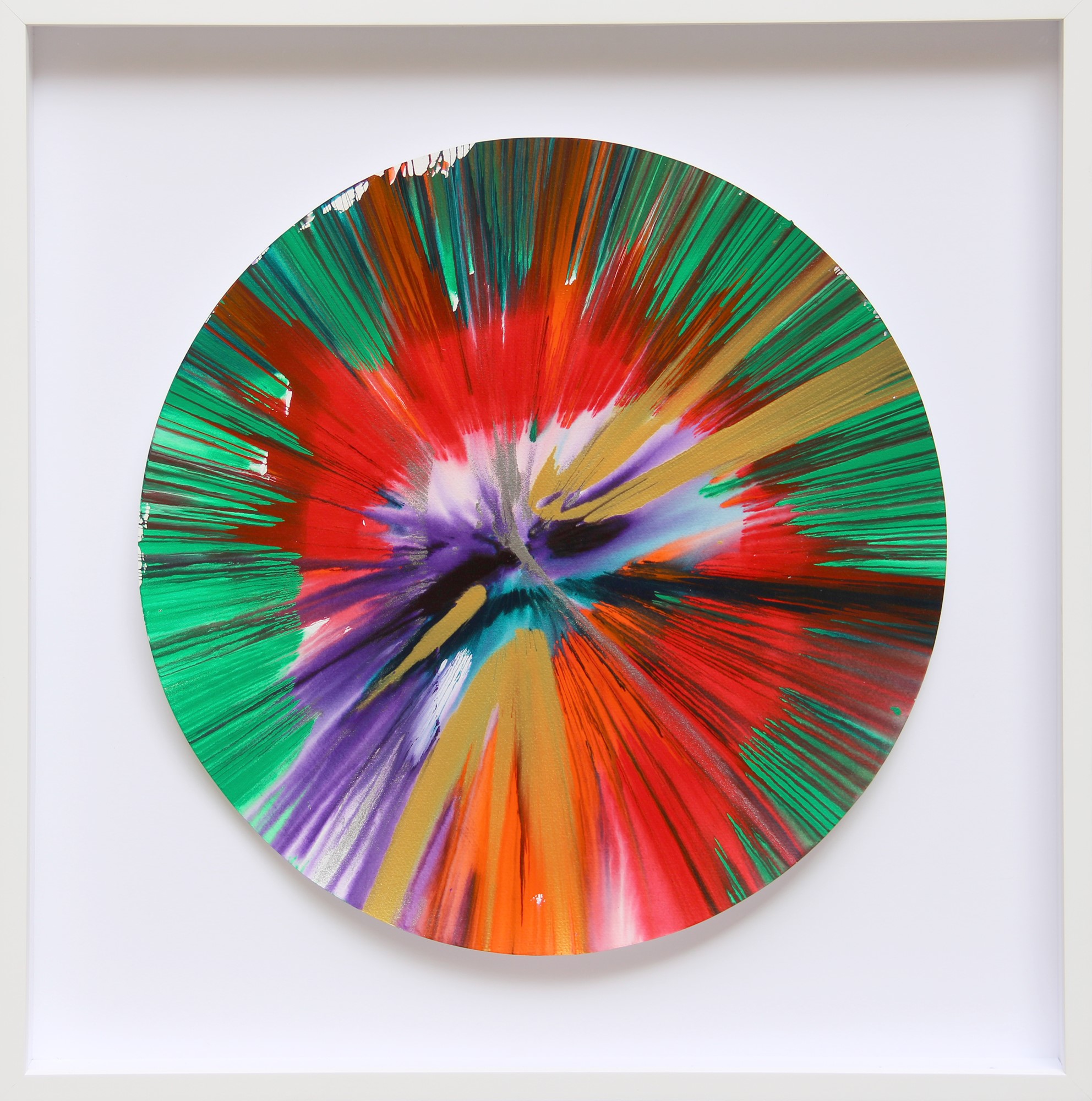 Buy Damien Hirst - Circle Spin Painting