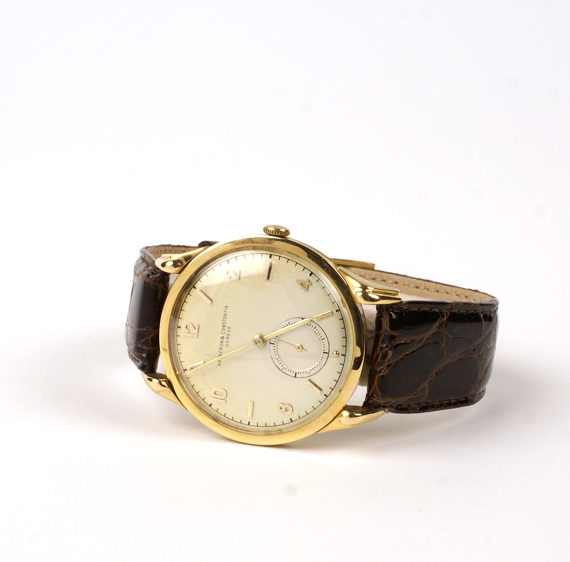 OROLOGIO DA POLSO VACHERON CONSTANTIN anni 50 in oro giallo 18kt