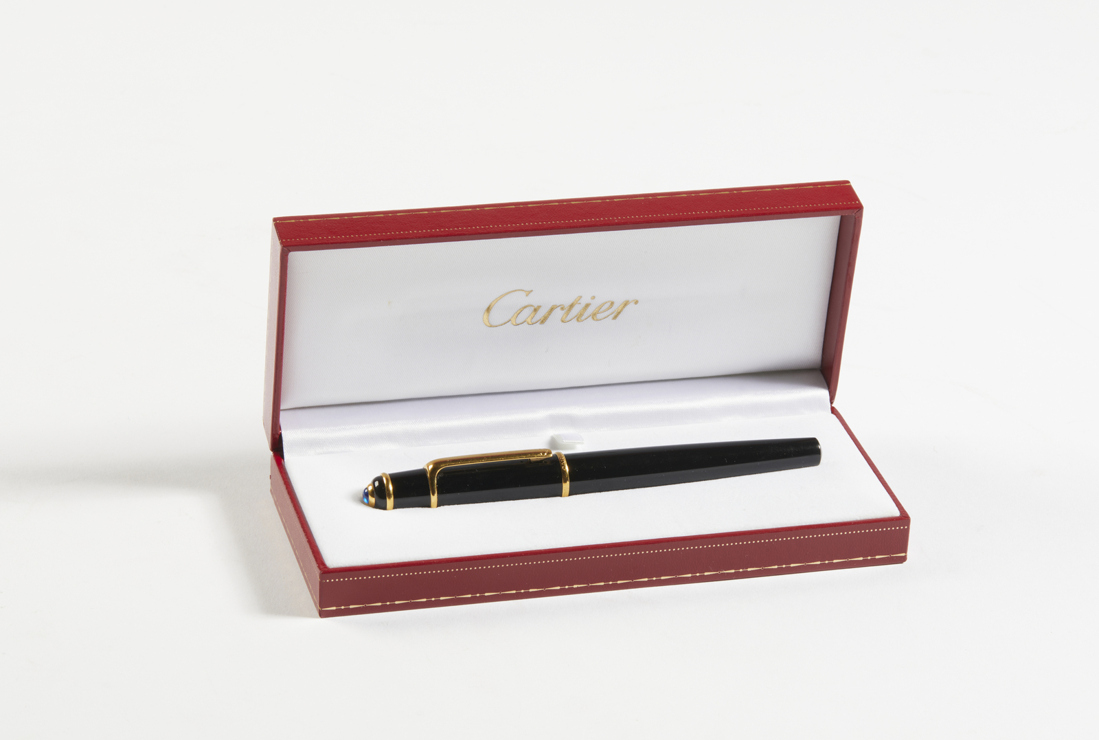 CARTIER - Penna stilografica Diablo nera. | CAPITOLIUM | ArsValue.com